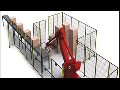 산업용 철강 금속 철망 울타리 웰딩 로봇 안전 울타리 1.8M