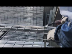 50mm*100mm 임시 울타리 용접 도시 건축 시설 캐나다