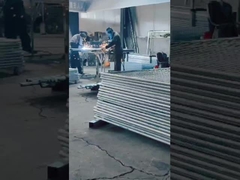 다이아몬드 메시 임시 울타리 6x10ft 제거 가능한 체인 링크 울타리