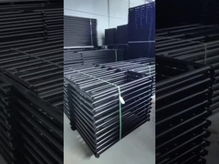 블루 컬러 럭셔리 켄엘 빌딩 도그 런 상업용 개 켄엘 보딩 켄엘