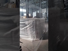 3mm 밸런াইজ드 클리어 뷰 스틸 울타리 등산 방지 감옥 보안 울타리