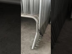 보컬 콘서트용 휴대용 군중 제어 장벽