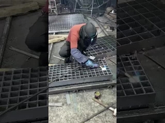 5mm 핫 디프 젤로화 스틸 그레이팅 웰드 드레나지 스틸 그레이팅