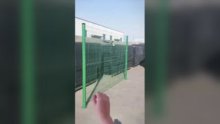 야외 공간을 위한 3D 곡선 메쉬 보안 펜싱