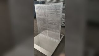 콘서트 군중 제어 장벽 안전 접기