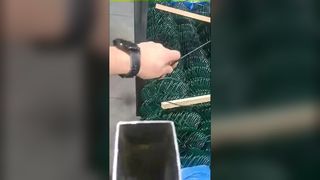 최고의 보안을 위한 내구성 있는 PVC 코팅 체인 링크 울타리