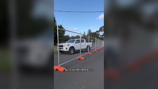 2.1M 높이 아연 도금 임시 펜싱 패널 호주