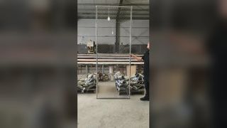 내구성이 뛰어난 스테인레스 스틸 와이어 로프 메쉬 보안