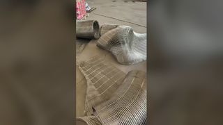 안전 검술을 위한 튼튼한 스테인리스 철사 밧줄 메시