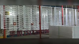 작업장 안전 울타리 공간 확보