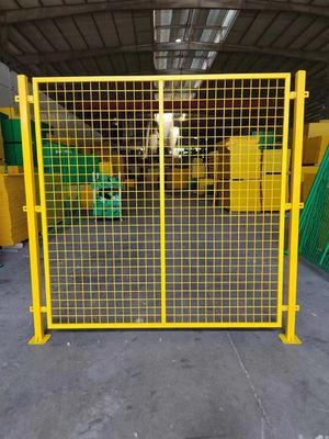 2 Meters High Powder Coating Warehouse Partition Metal Wire Mesh Fence