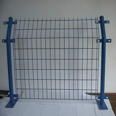PVC Coating Robot Machine Safety Metal Fence For Warehouses Production Lines