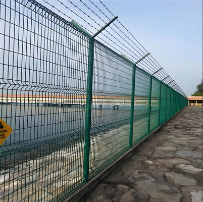 Polyester Powder Coated Outdoor Residential Garden Metal Welding Fence