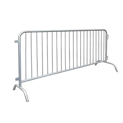 Portable Removable Crowd Control Barrier Galvanized Steel Event Fence 1.1m x 2m