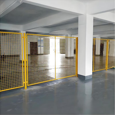 2 Meters High Powder Coating Warehouse Partition Metal Wire Mesh Fence