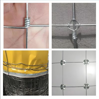 Highly-Durable Heavy Duty Galvanized Tensile and Corral Wire Woven Field Cattle Fence Roll for Long-Lasting Performance