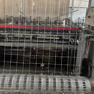 Highly-Durable Heavy Duty Galvanized Tensile and Corral Wire Woven Field Cattle Fence Roll for Long-Lasting Performance