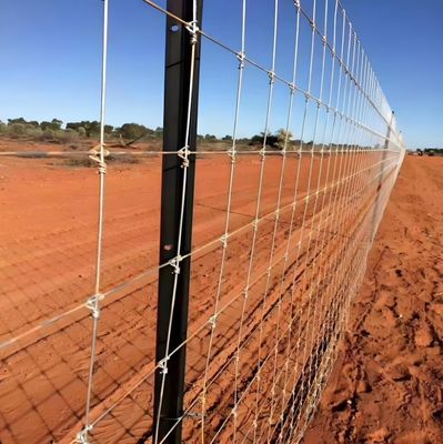 1.8M Height Galvanized Fixed Knot Iron Wire Cattle Fence for Animal Security for Animal Containment Solution
