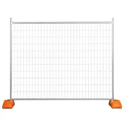 가연 2.1m x 2.4m 쉽게 조립 임시 울타리 용접 철 금속 울타리 패널